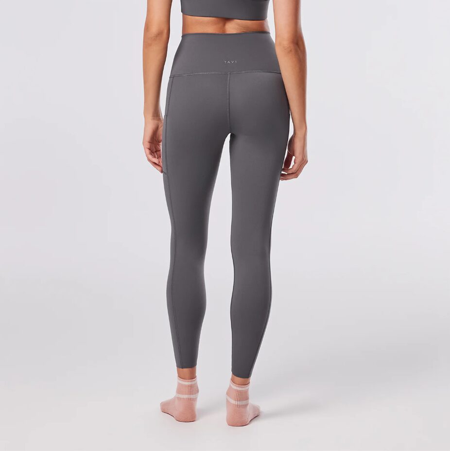 High Waisted 7/8 Pocket Sportlegging Glacial - Tavi