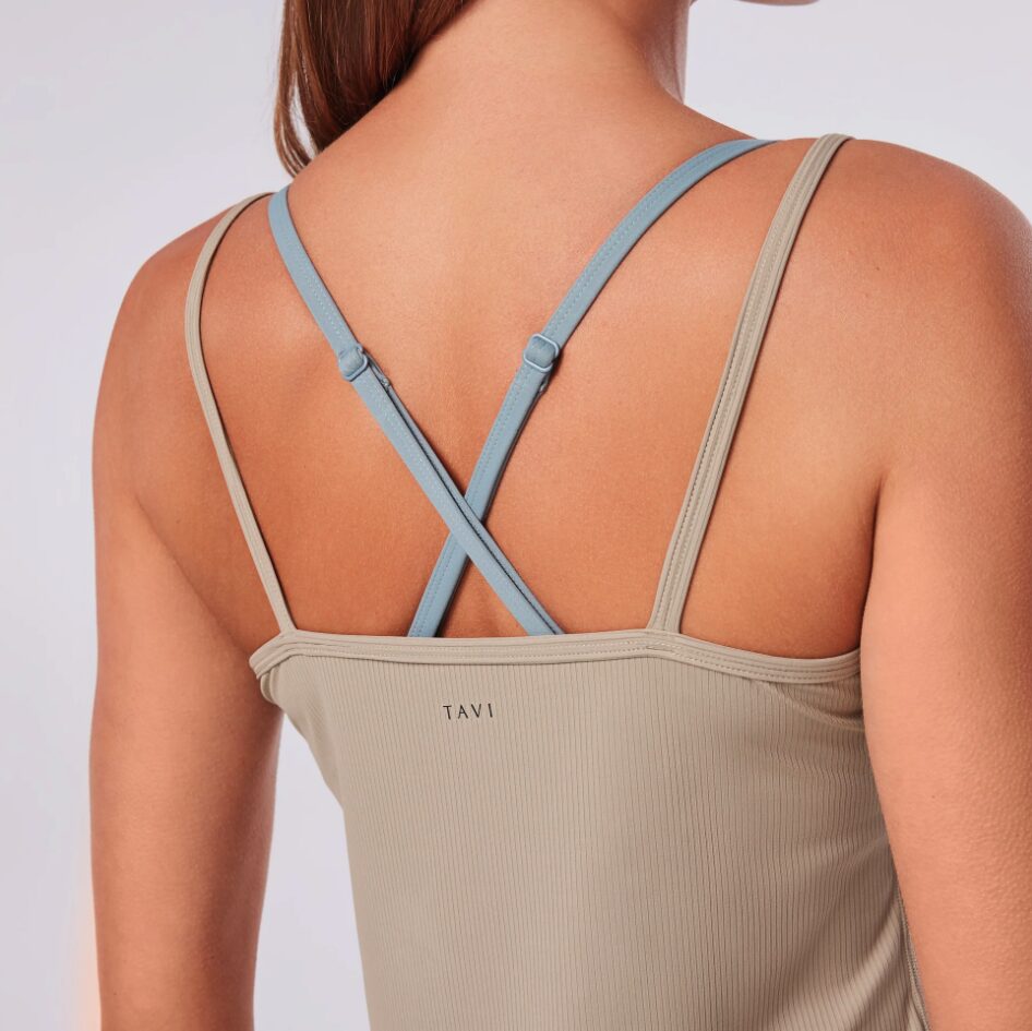 Pace Rib Sports Top Shitake - Tavi