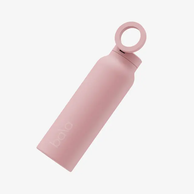 Waterfles met Telefoonhouder - Bala - Roze