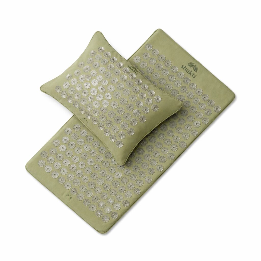 Shakti Spijkermat en kussen set in het Groen