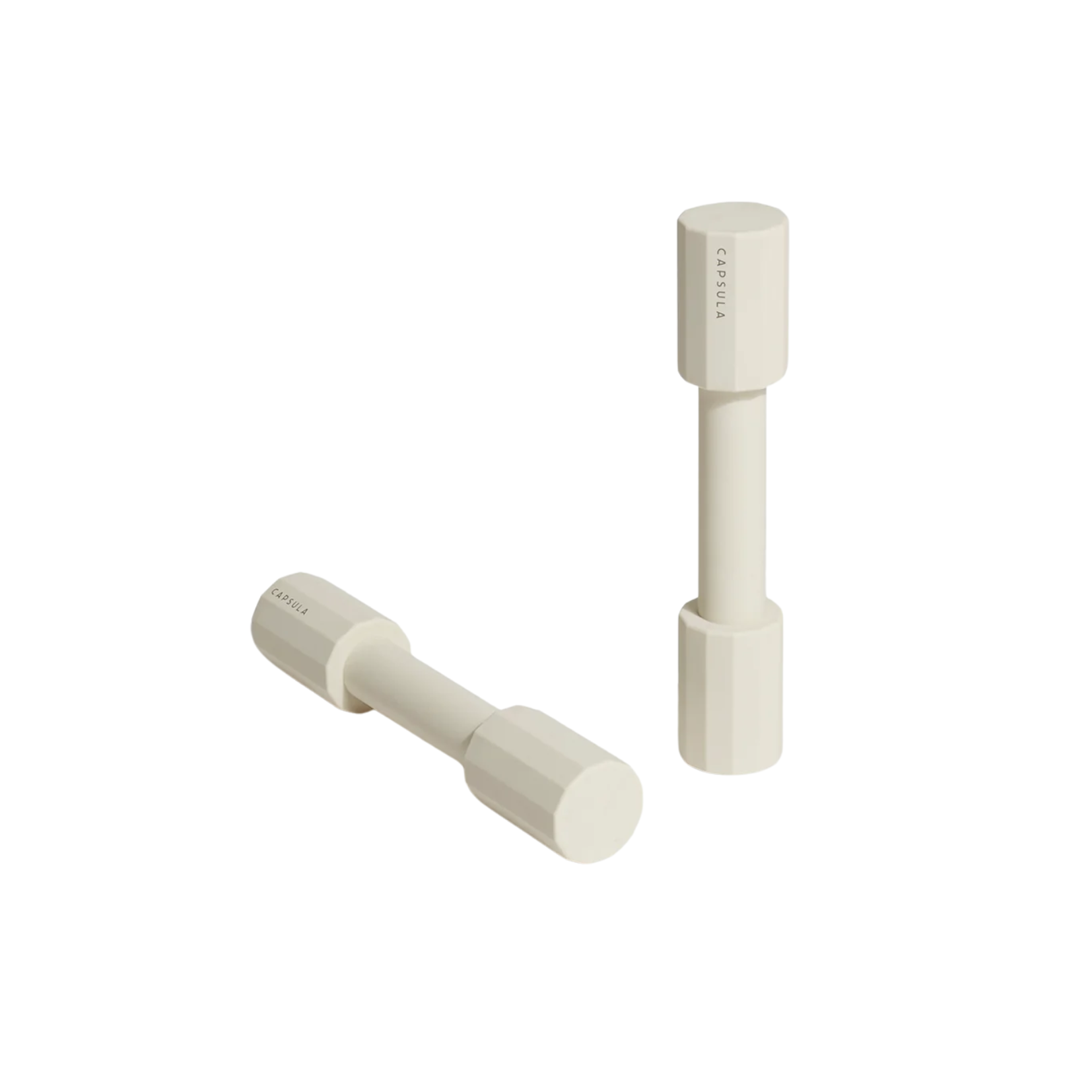 Kurzhanteln 2,5 kg - Capsula (beige)