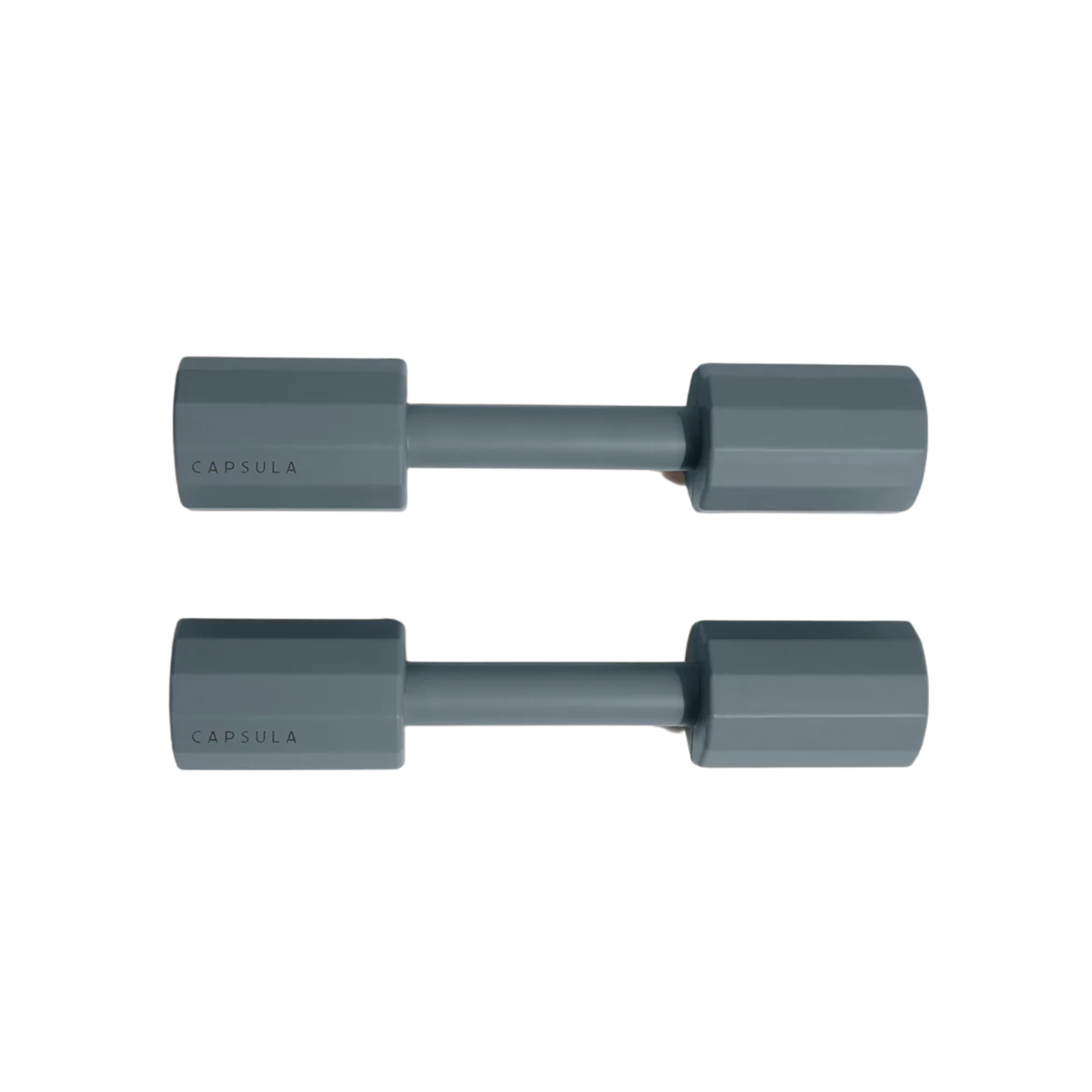 Dumbbells 5 kg - Capsula (blauw:grijs)