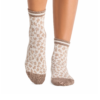 Antislip Sokken Aria Leopard Sand Tavi Antislip Sokken Aria Leopard Sand - Tavi