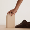 Curved Yoga Blok - Almond - MoveActive