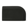 Curved Yoga Blok - Zwart - MoveActive