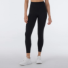 Leggings de sport taille haute lisse ébène - Tavi - Image miniature 1