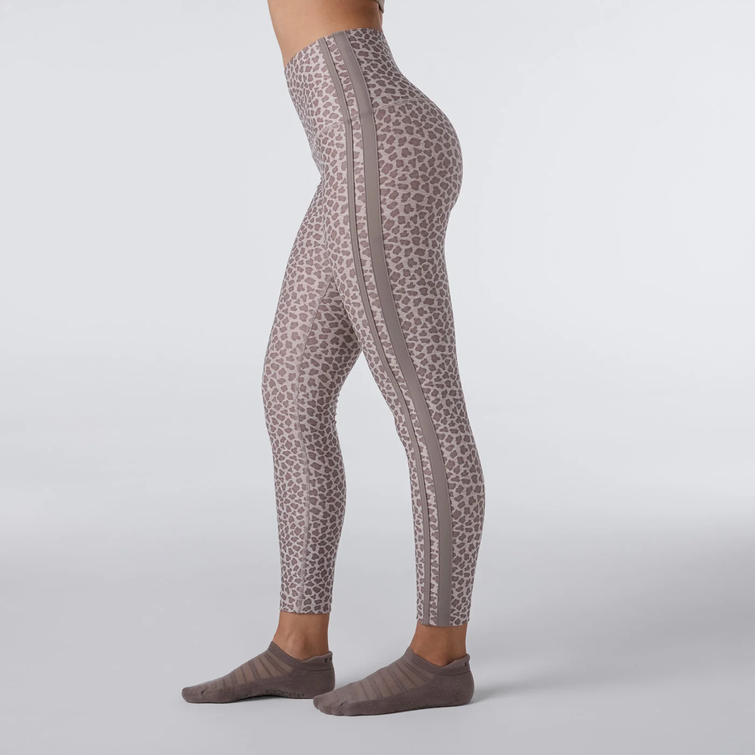 Leggings de sport TaviCloud Stripe Leopard Sand - Tavi - Image 2