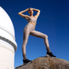 Leggings de sport TaviCloud Stripe Leopard Sand - Tavi - Image miniature 5