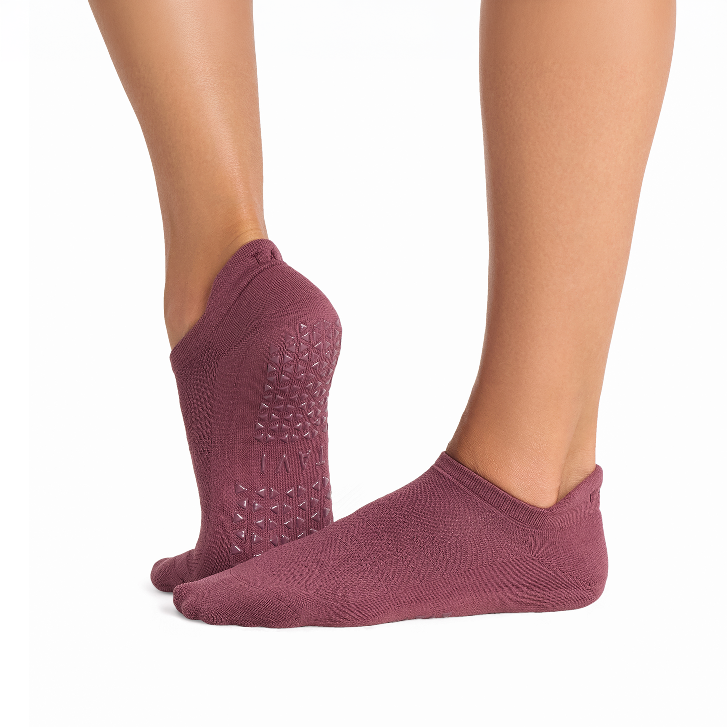 Anti-slip Socken Savvy Tec Bordeaux - Tavi - Bild 1