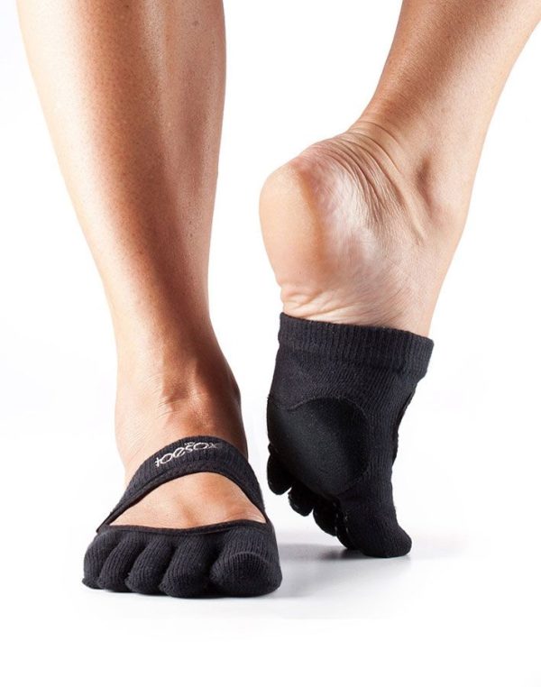 antislip sokken als halve sok is ideaal om te dansen en is direct online verkrijgbaar bij yoga-pilatesshop