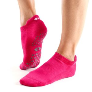 antislip sokken van tavi noir in de kleur roze kopen bij yoga-pilatesshop utrecht