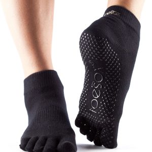 antislip sokken zwart met tenen van ToeSox kopen bij yoga-pilates shop in utrecht